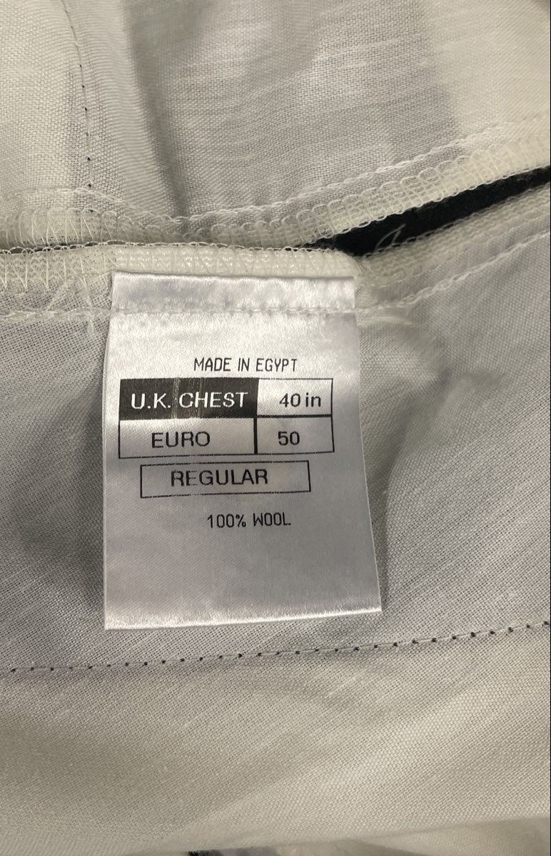 Alexandre Men's Charcoal Gray 100% Wool 2-Button Suit Jacket & Trousers Sz 46R