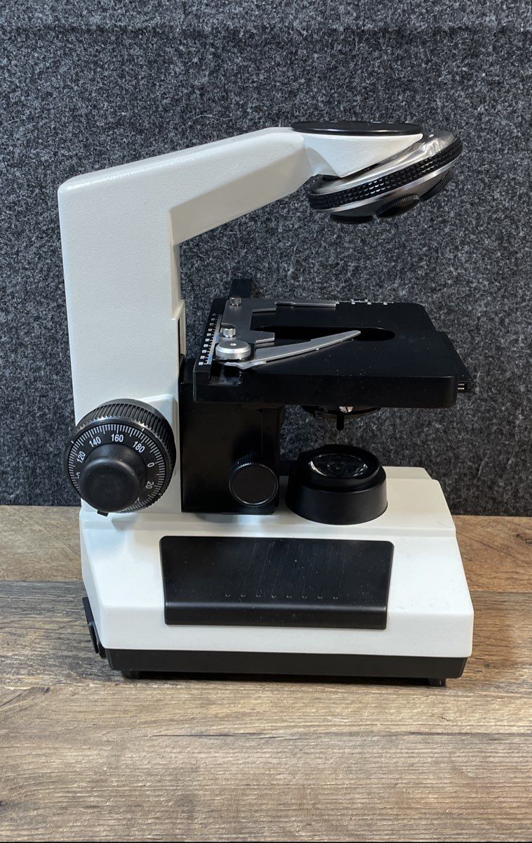 OMAX Compound Microscope Frame Mechanical Stage Integrated Base Illuminator