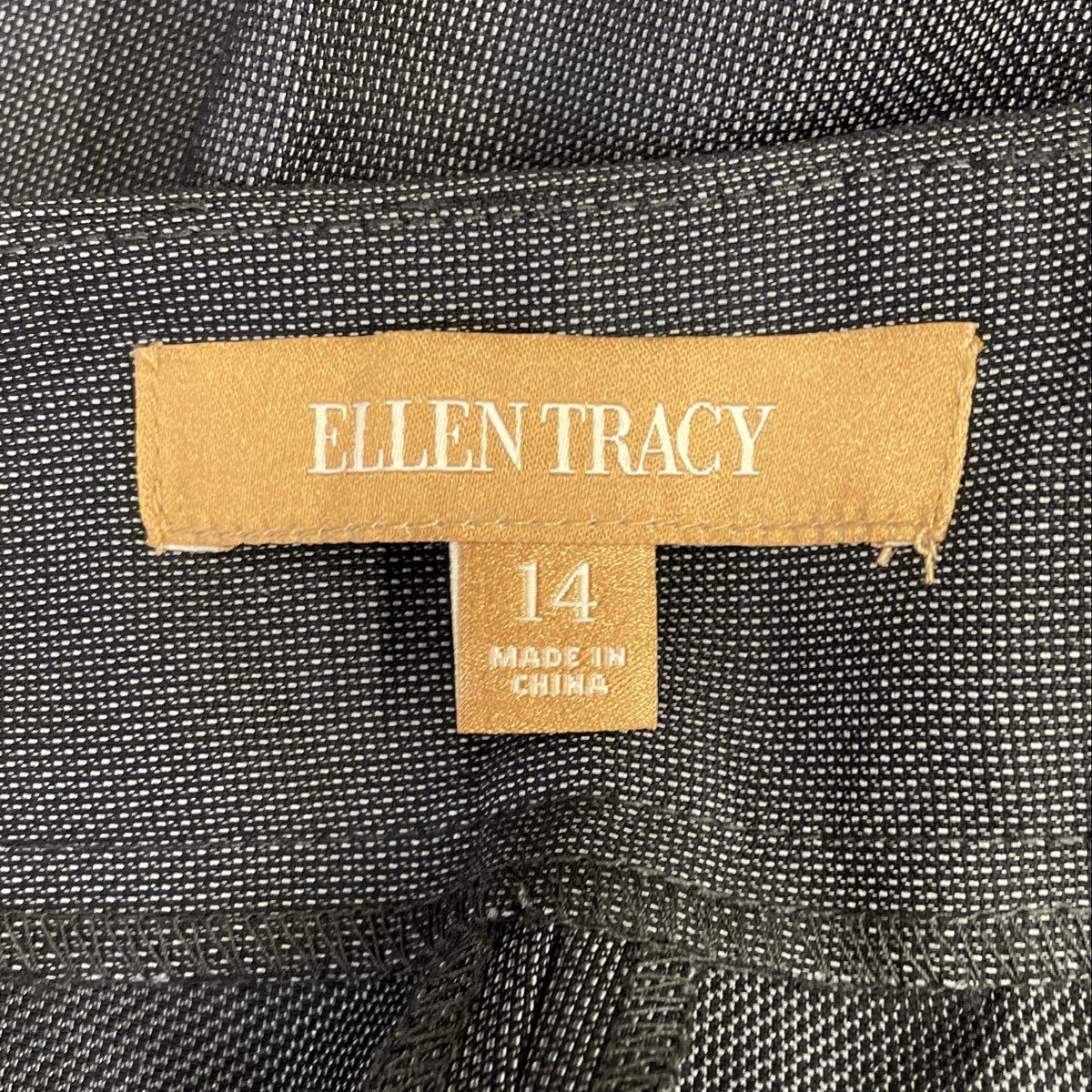 Ellen Tracy Women's Navy Jet Setter Straight Leg Pants NWT Sz 14