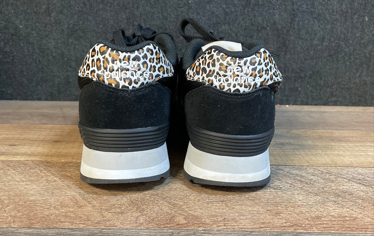 New Balance 515 Black Leopard Print Women's Lifestyle Sneakers Size 9