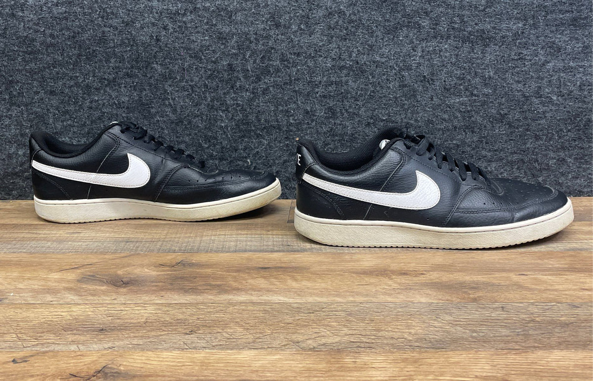 Nike Court Vision Low Black White Men's Sneakers Size 10.5