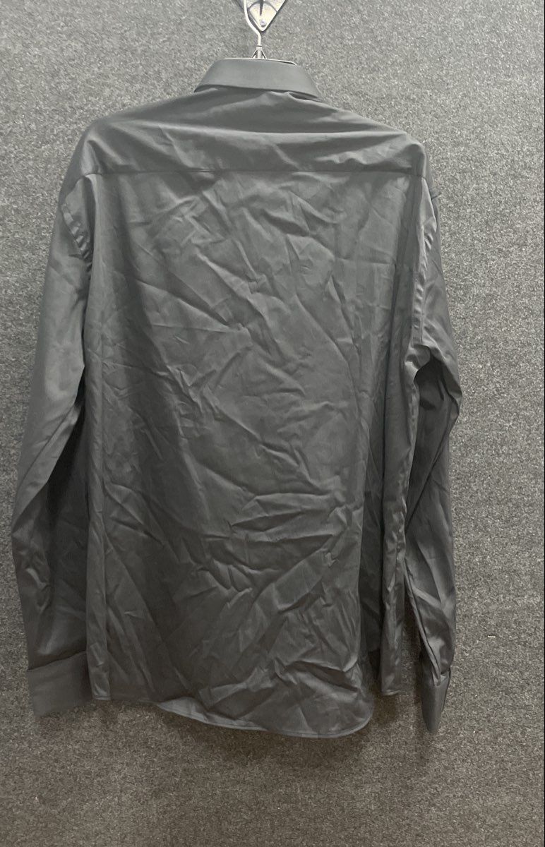 Maceoo Black Label Men's Black Long Sleeve Button Down Dress Shirt NWT Sz XL