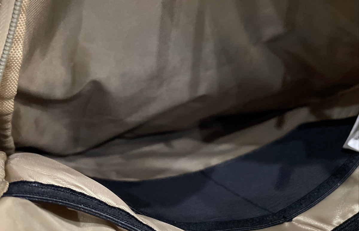 Hurley Cream Textured Multi-Pocket Large Backpack