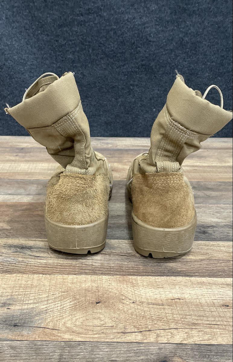 McRae Footwear Coyote Desert Tan Suede Military Combat Boots Size 7W