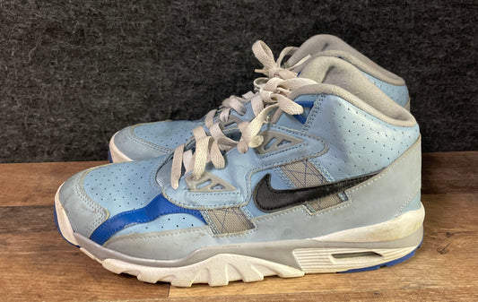 Nike Air Trainer SC High University Blue UNC Sneakers Size 7Y DX1786-400