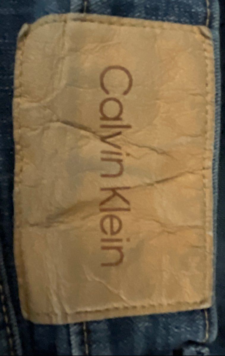 Calvin Klein Men's Slim Taper Medium Wash Blue Denim Jeans Sz 32x30