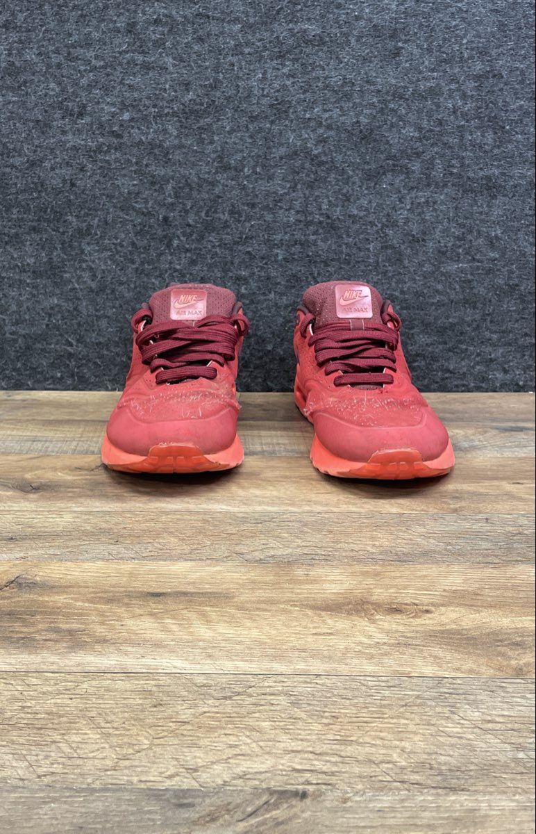 Nike Air Max 1 Ultra Moire Gym Red Men's Sneakers Size 12