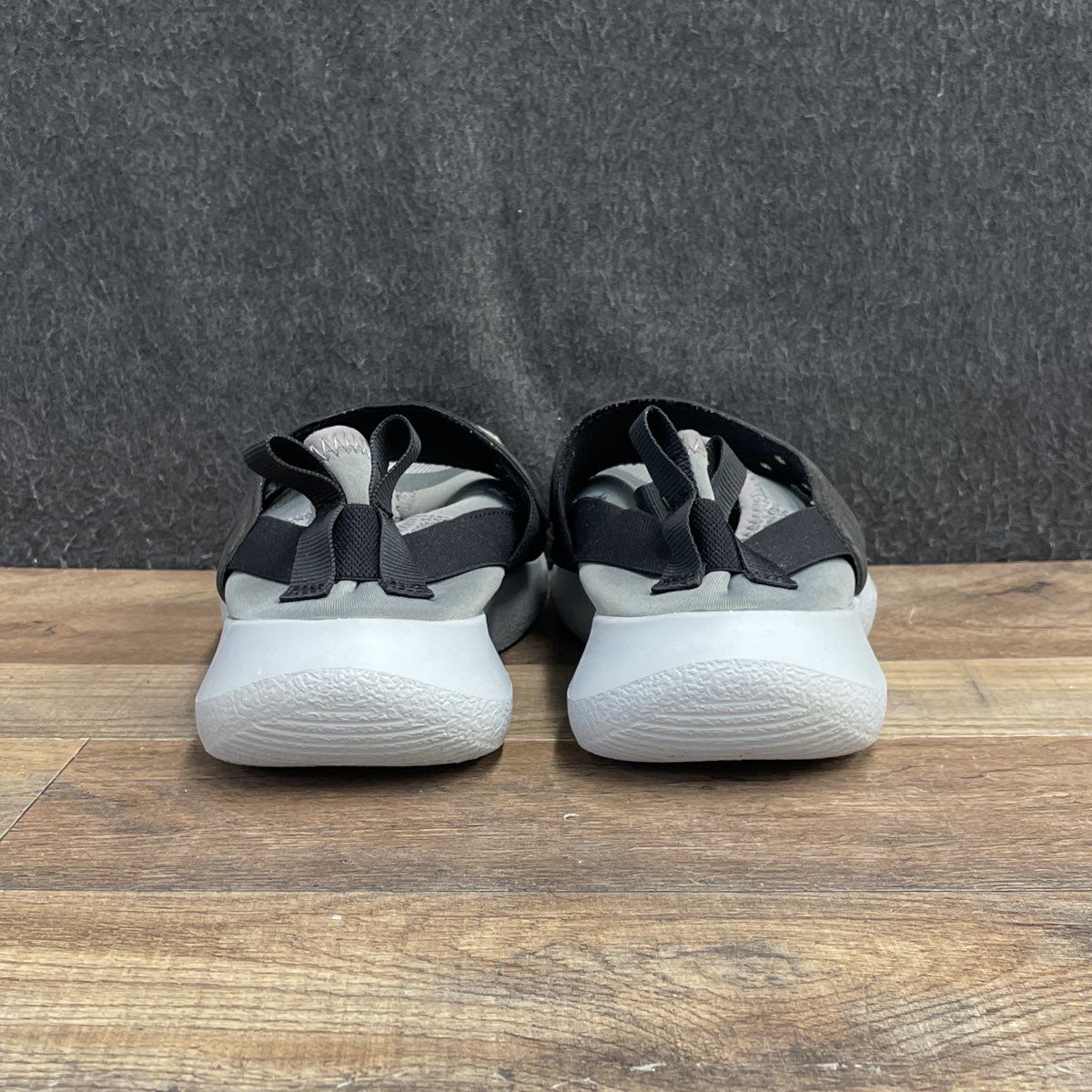 Under Armour Ripple Grey Black Yellow Youth Slip-On Running Shoes Size 6Y