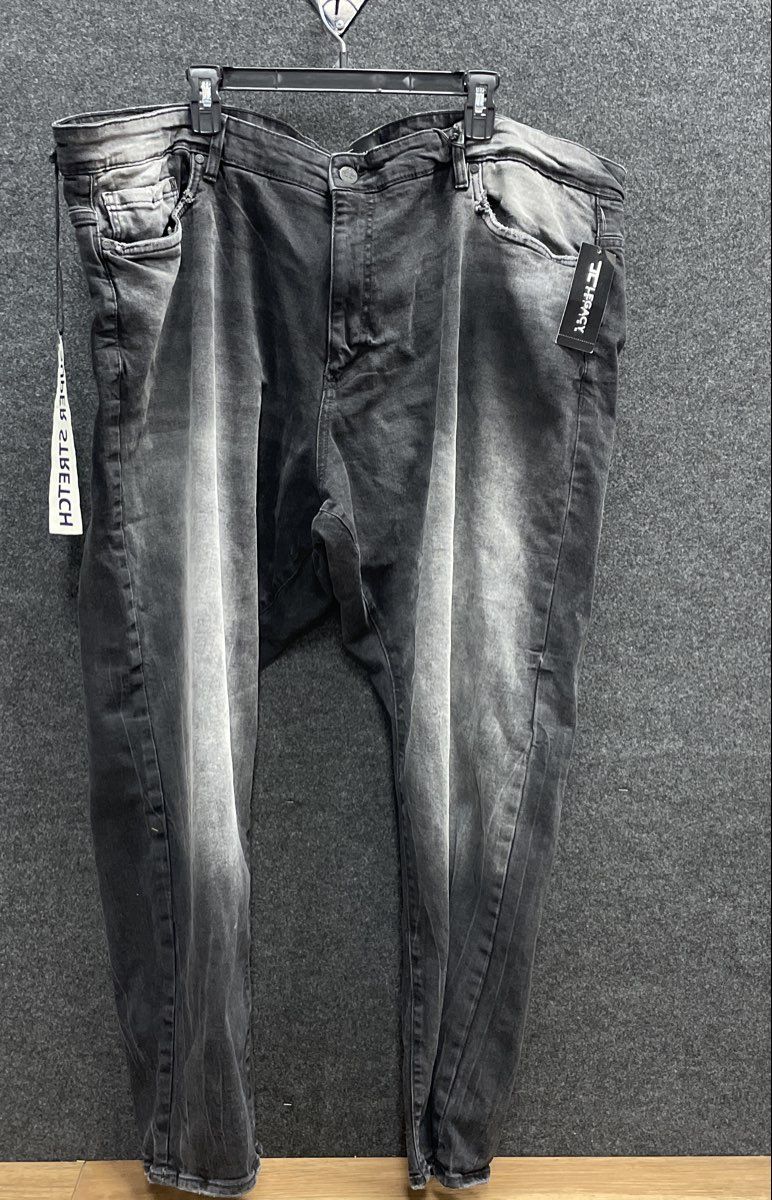 JC Legacy Edition Men's Collins Faded Black Super Stretch Jeans Sz 50x32 NWT