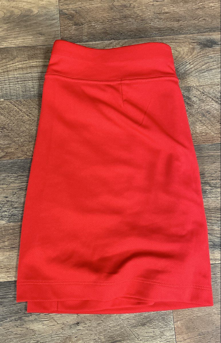 PGA Tour Women's Red Airflux Performance Golf Skort Size M