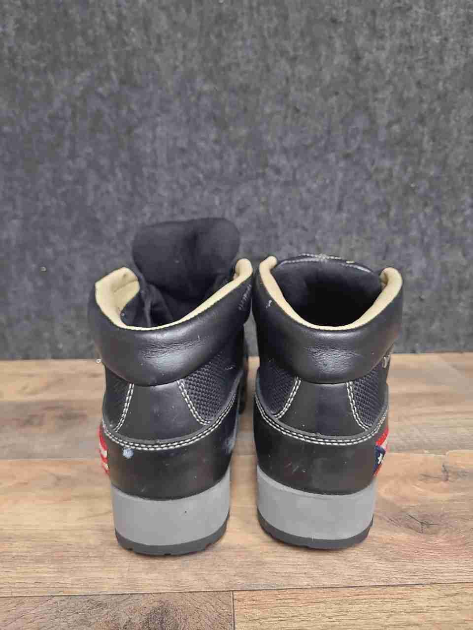 Le Coq Sportif Puerto Rico Black Leather Hiking Boots Men's Size 7