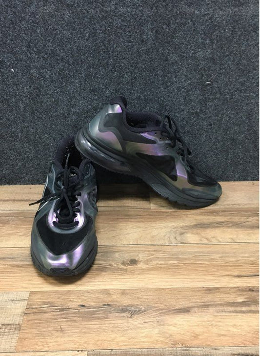 Nike Air Max Alpha 2011 VT Iridescent Black Silver Running Shoes Size 9