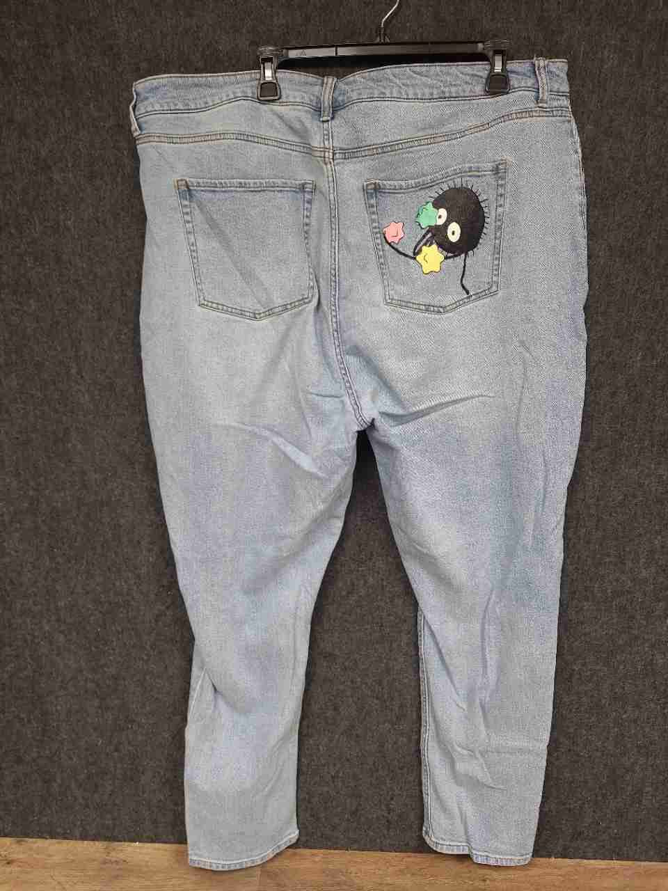 Her Universe Women's Spirited Away Soot Sprite Studio Ghibli Blue Jeans Sz 18