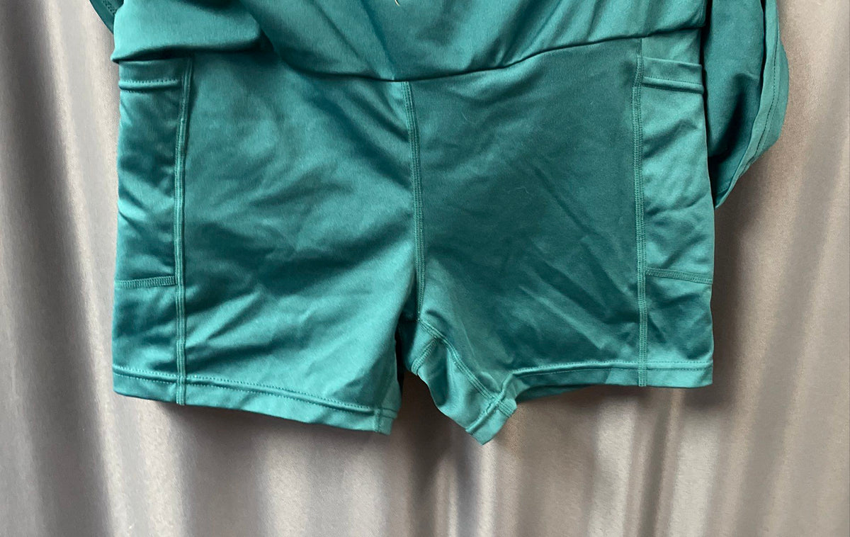 Body Glove Women's Jade Skort Teal Green Athletic Tennis Golf Pockets Sz M
