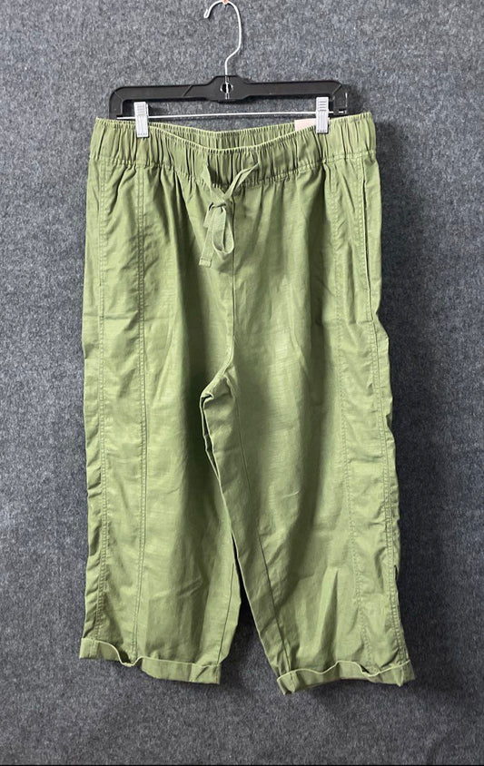 Leaf Green Lane Bryant Pants - Size Large