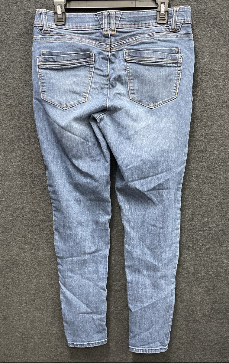 Democracy Women's Blue "Ab" Technology Skinny Tapered Jeans Sz 10