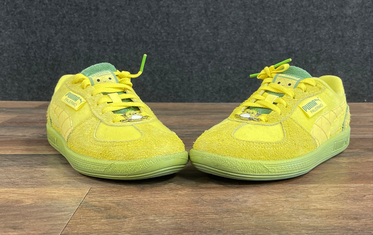 Puma Palermo Maui the Pineapple Yellow Suede Women's Size 7