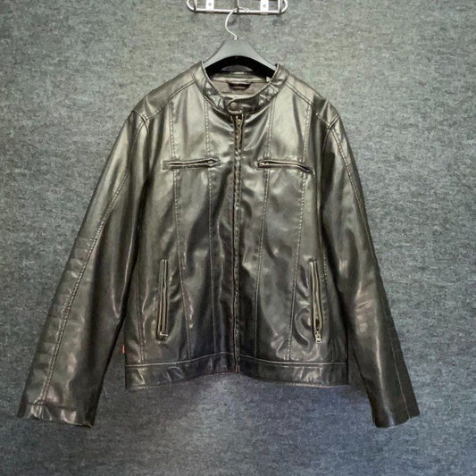 'Men's Brown Levi's Zip-up Jacket -Size Large