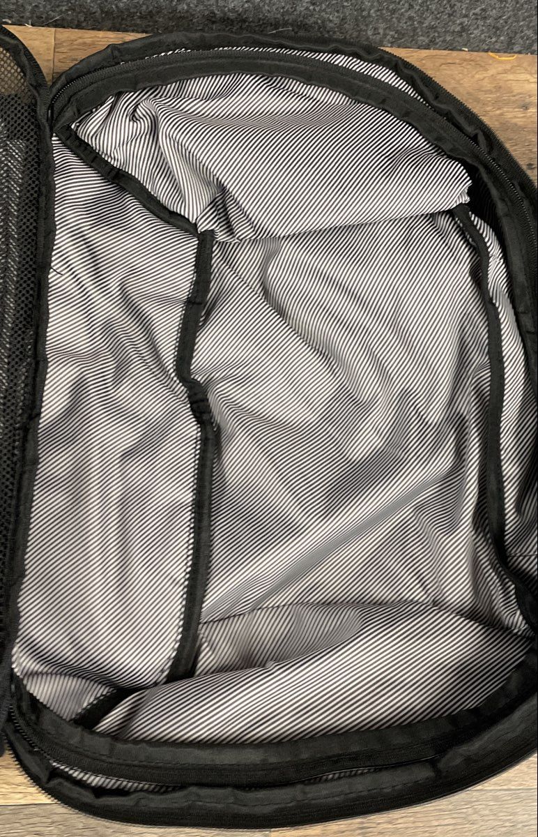 SwissGear SA5625 Getaway Weekend Backpack Gray Laptop Travel Clamshell