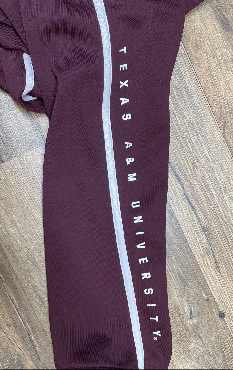 Adidas Men's Texas A&M Aggies Maroon AEROREADY Full Zip Hoodie Size L