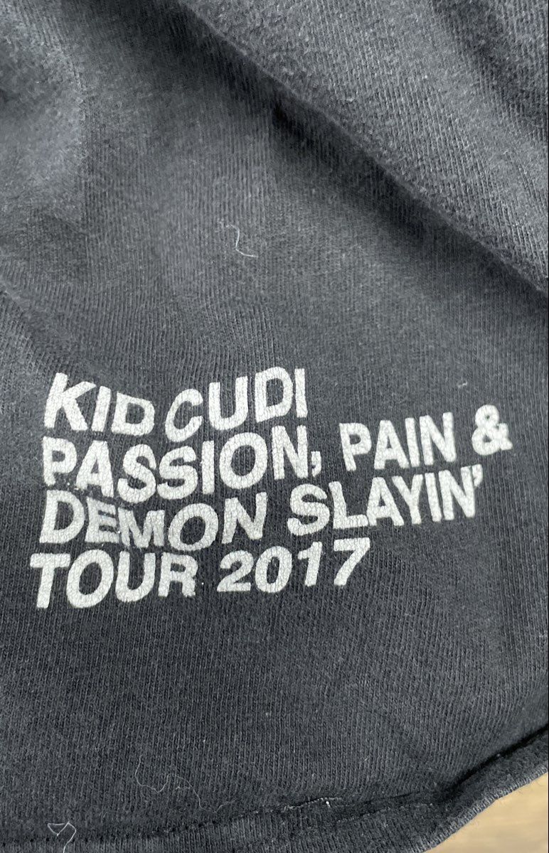 Champion Men's Kid Cudi Passion Pain & Demon Slayin Tour 2017 LS Shirt M