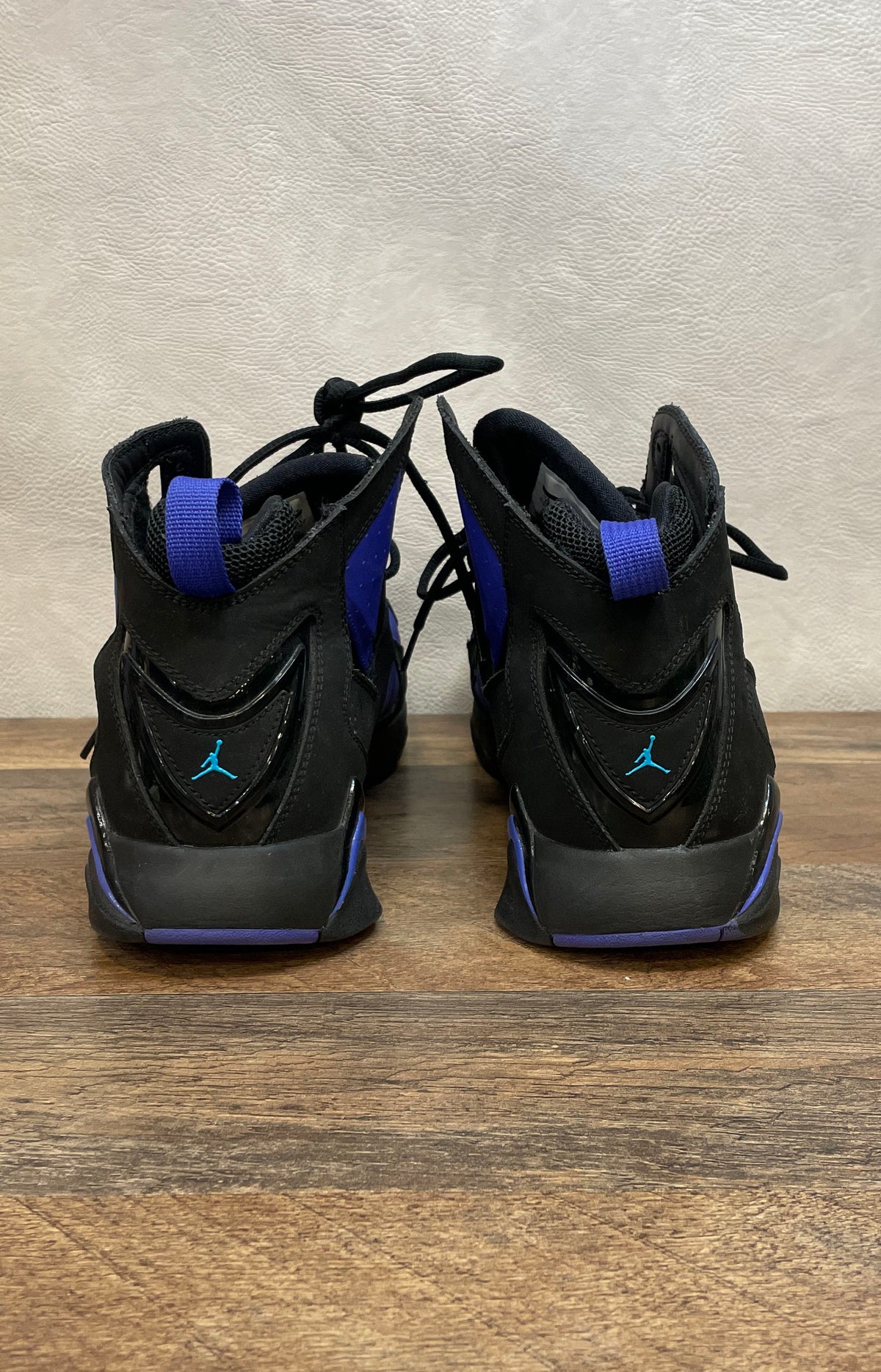 Nike Air Jordan True Flight Black Electric Purple Sneakers Men's Size 13