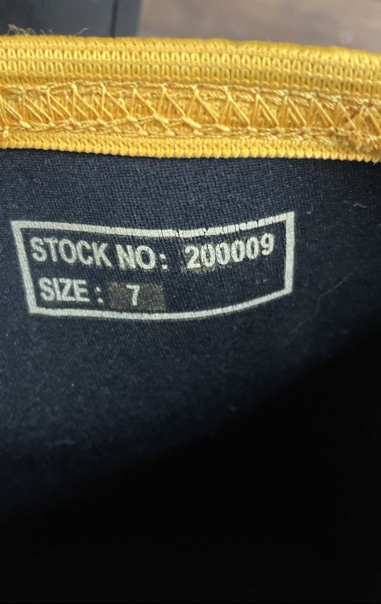 LaCrosse Black Yellow Rubber Waterproof Rain Work Boots Stock 200009 Size 7