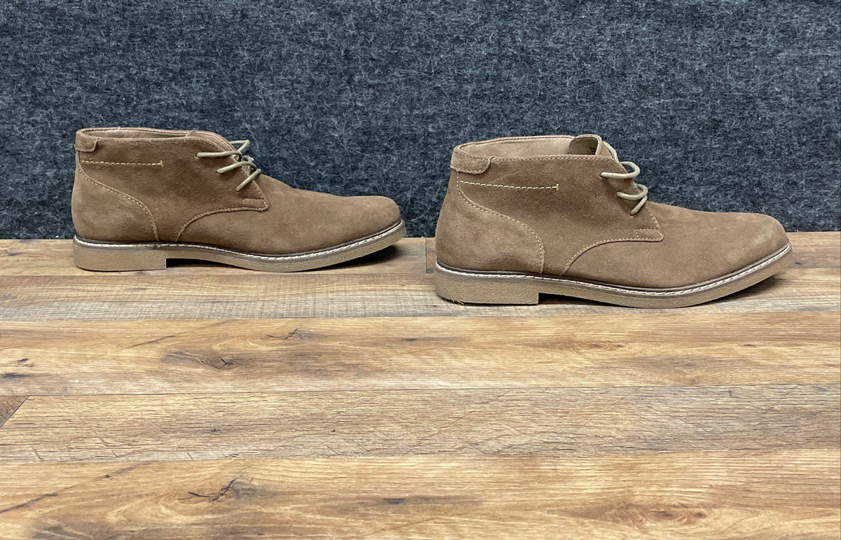 Sonoma Goods for Life Byron Sand Suede Chukka Desert Boots Men's Size 9.5