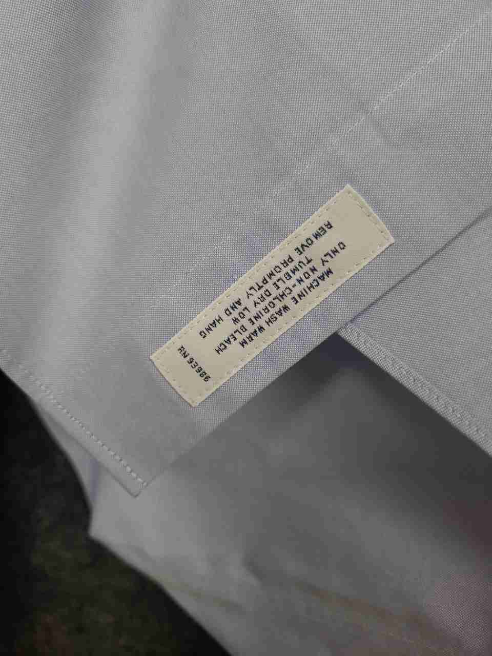 Brooks Brothers Men's Blue Non-Iron Supima Cotton Classic Fit Shirt Sz 15.5 32