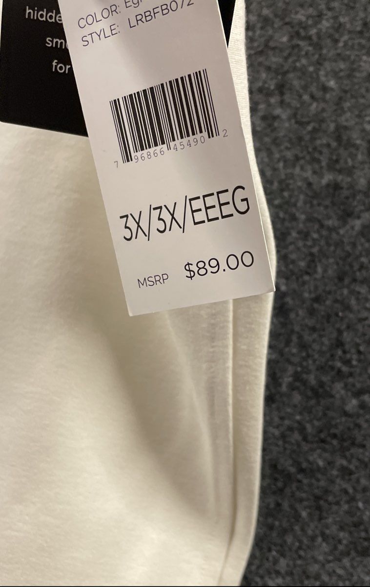 Rafaella Women's Beige The Slim High Rise Pants Sz 3X NWT