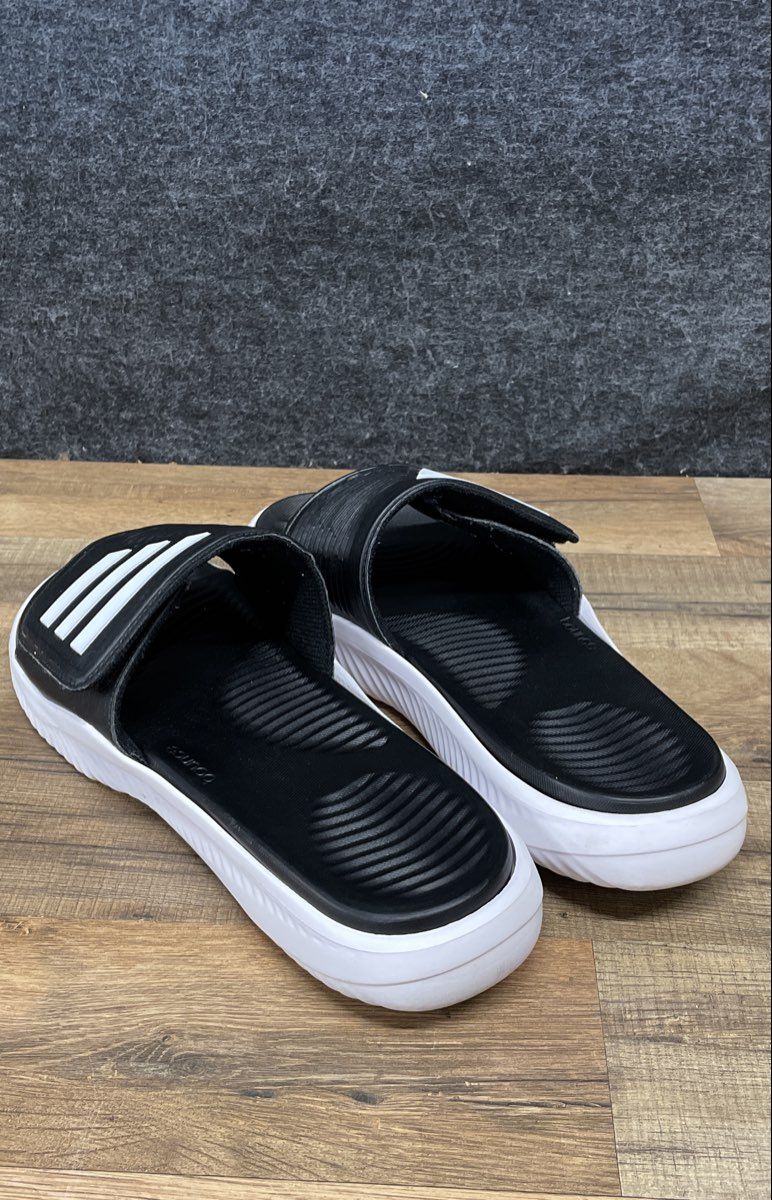 Adidas Alphabounce Slide Core Black Cloud White Men's Sandal Size 13