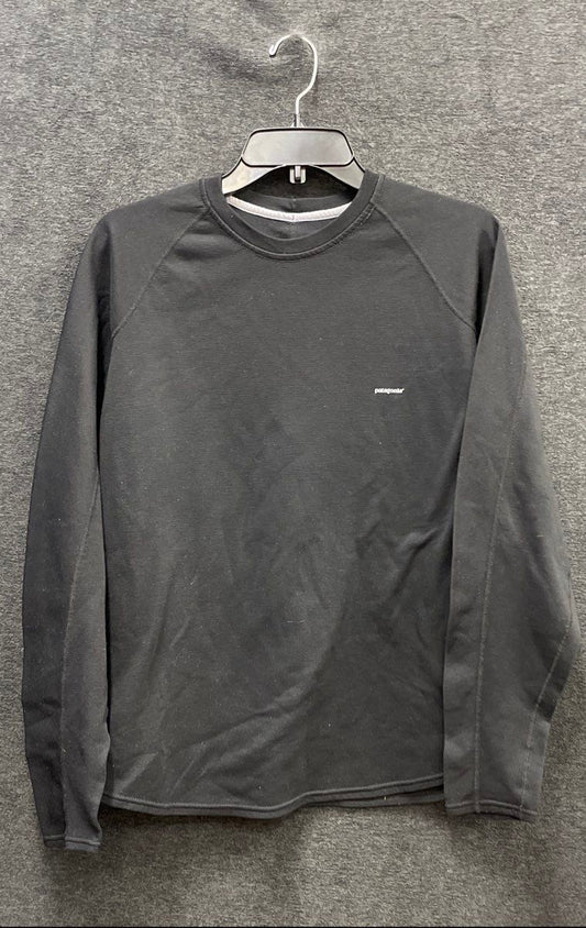 Patagonia Women's Black Capilene 2 Crewneck Raglan Performance Baselayer Sz M