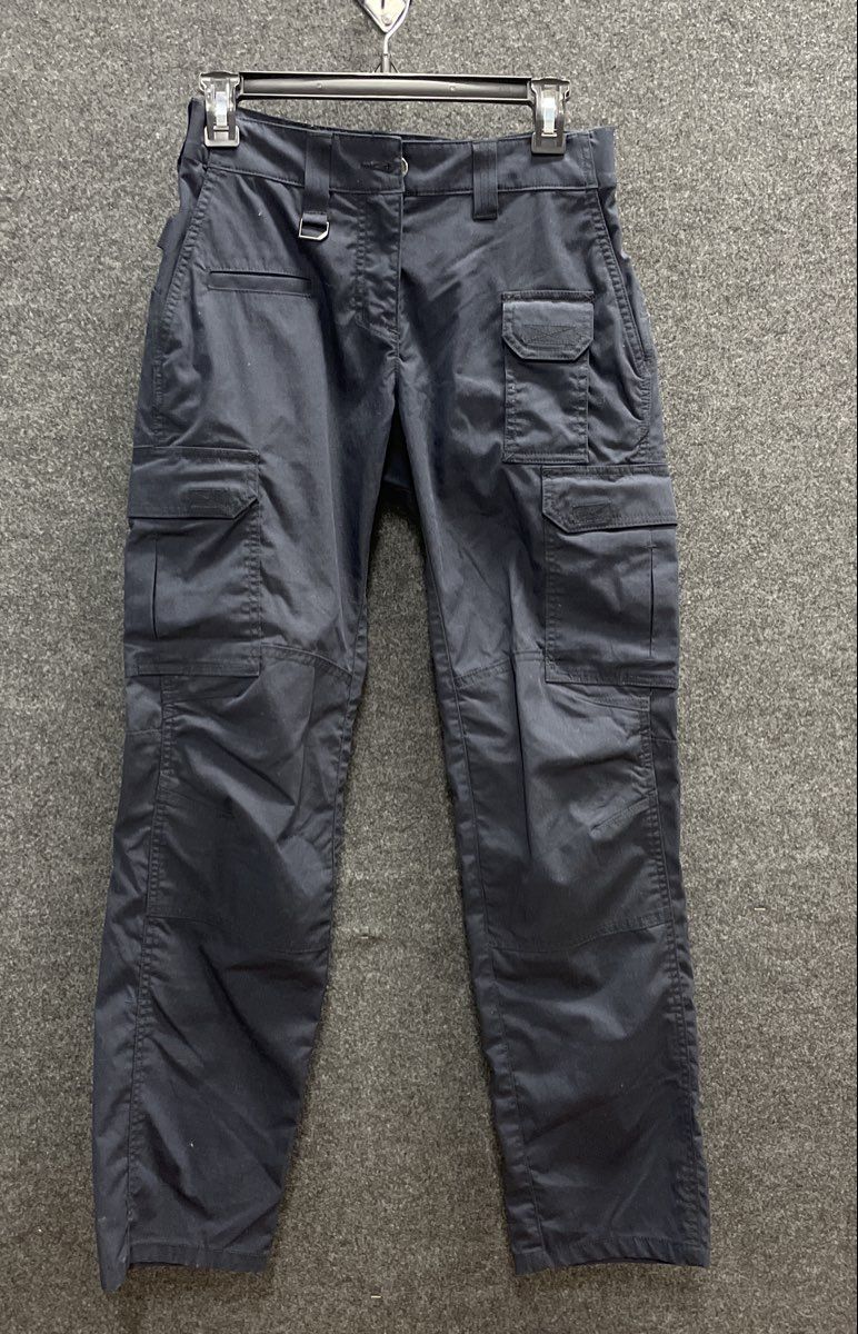 5.11 Tactical Women's Black Stryke Cargo Pants Ripstop Flex-Tac Sz 2 Regular