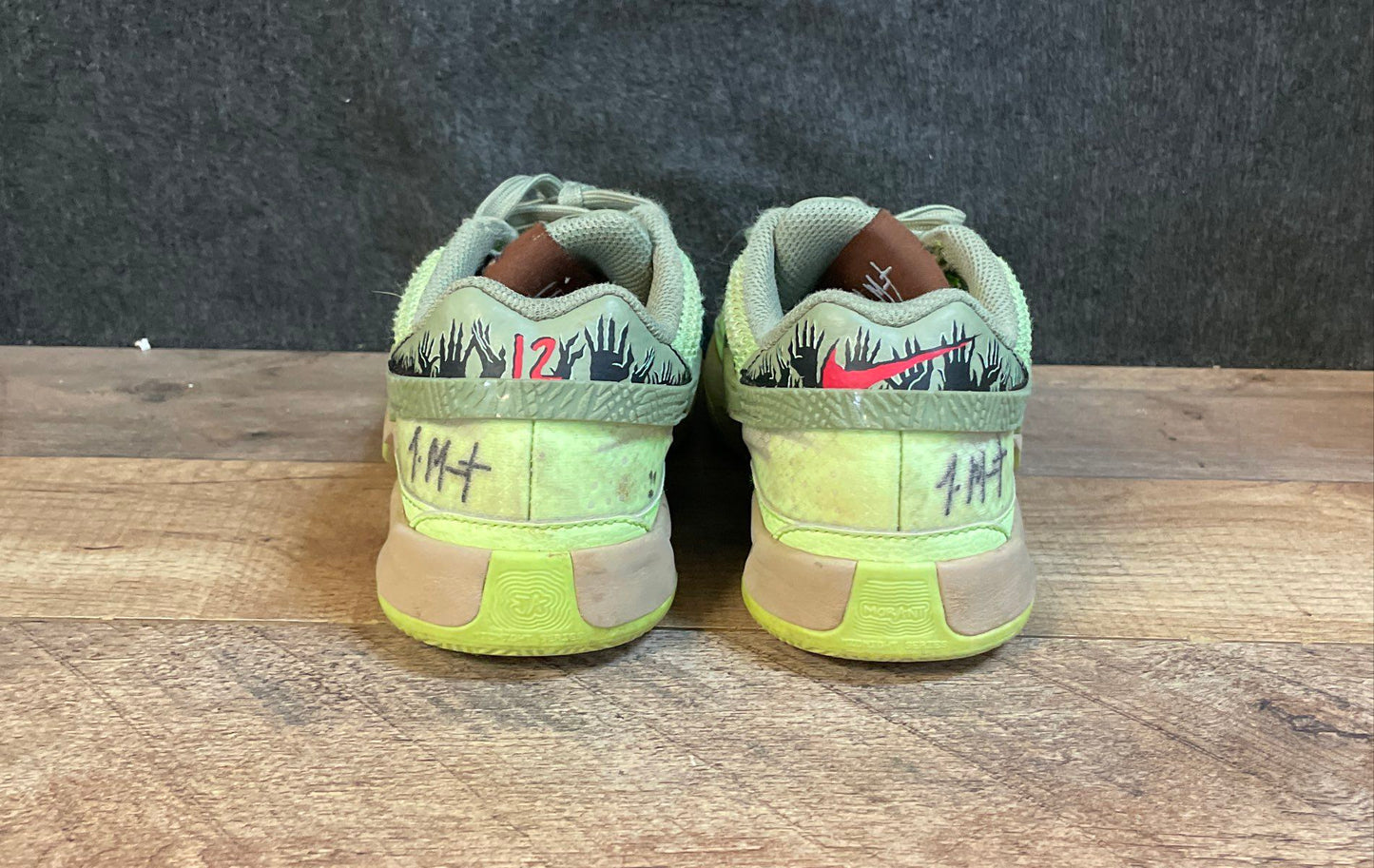 Nike Ja 1 Zombie Halloween Basketball Shoes Youth Size 3.5Y