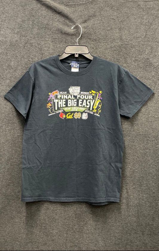 Blue 84 Men's Black 2013 NCAA Women's Final Four New Orleans Big Easy T-Shirt M