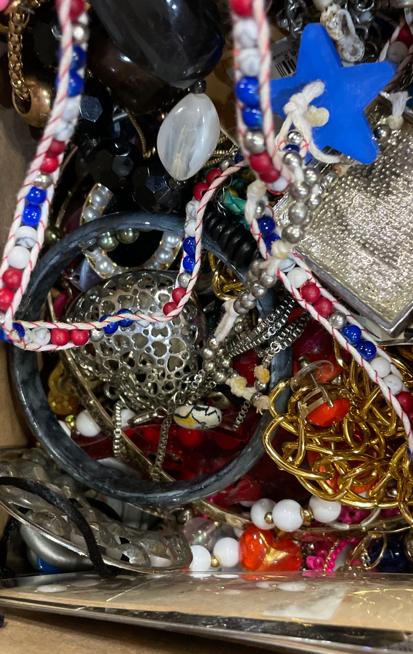 25.1 lb Lot of Assorted Costume Jewelry