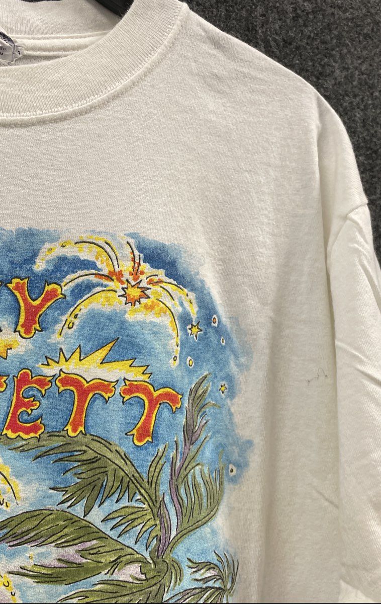 Jimmy Buffett The Year of Still Here Tour 2008 Concert T-Shirt White Sz L