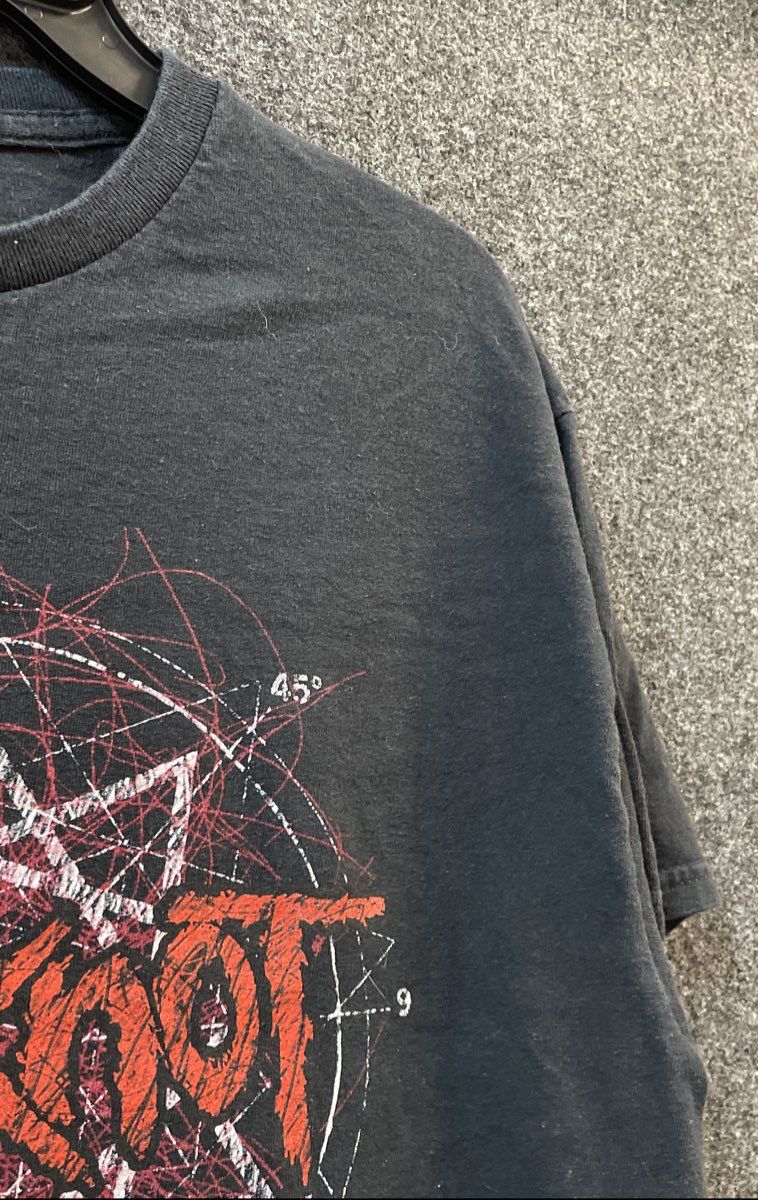 Slipknot Nonagram Compass Tribal S Logo Graphic T-Shirt Black Sz L