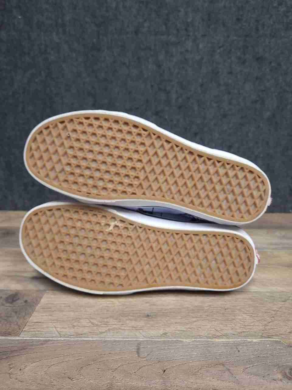 Vans Sk8-Hi Logo Mix Lavender Lustre High Top Skate Shoes Men Size 9