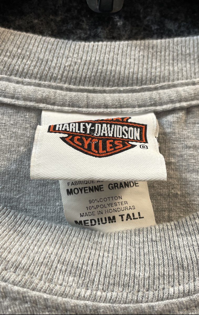 Harley-Davidson Men's Gray Screamin Eagle Nags Head Graphic T-Shirt Sz MT