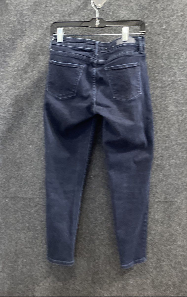 Calvin Klein Women's Dark Blue Ankle Skinny Stretch Denim Jeans Sz 8