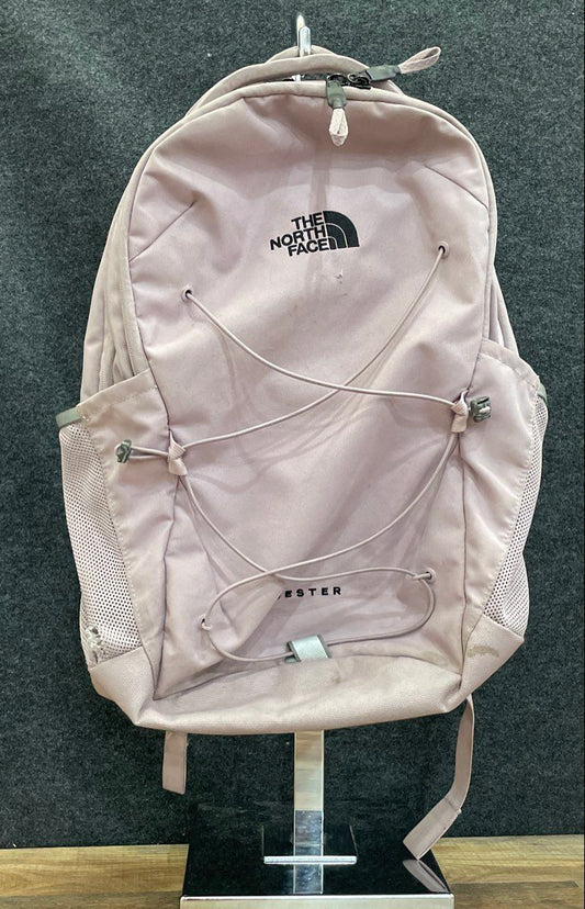 The North Face Pink Jester Backpack FlexVent Bungee Outdoor Daypack