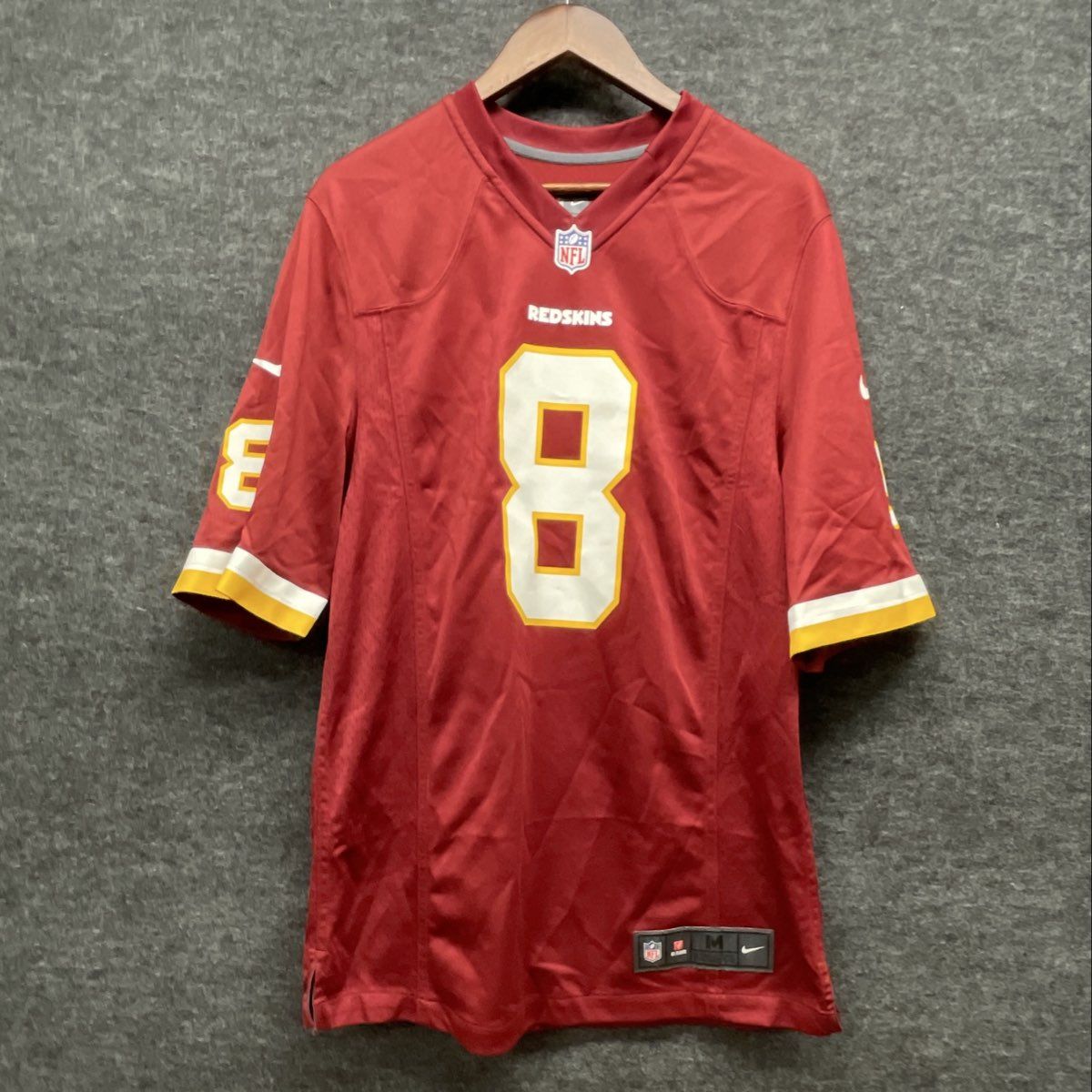 Nike Washington Redskins Kirk Cousins #8 NFL Game Jersey Burgundy Men's Sz M
