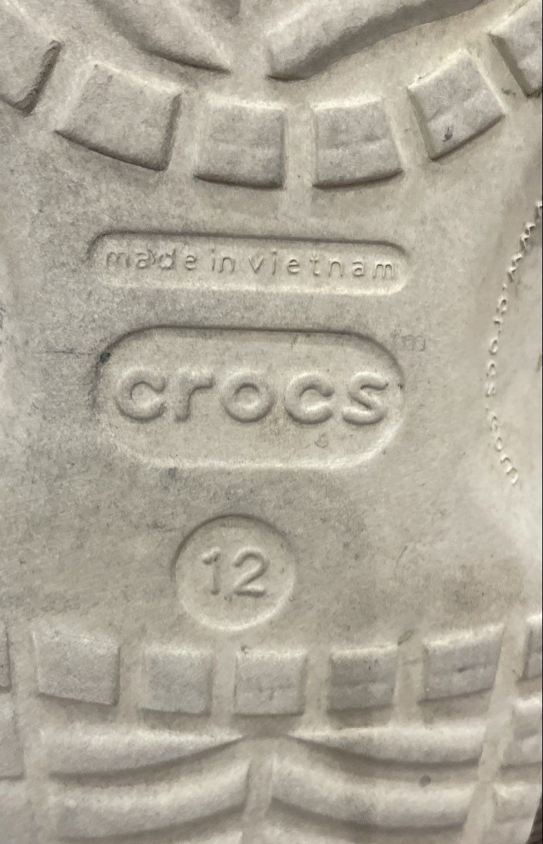 Crocs Classic Clog Jurassic World T-Rex Dinosaur Print Men's Size 12