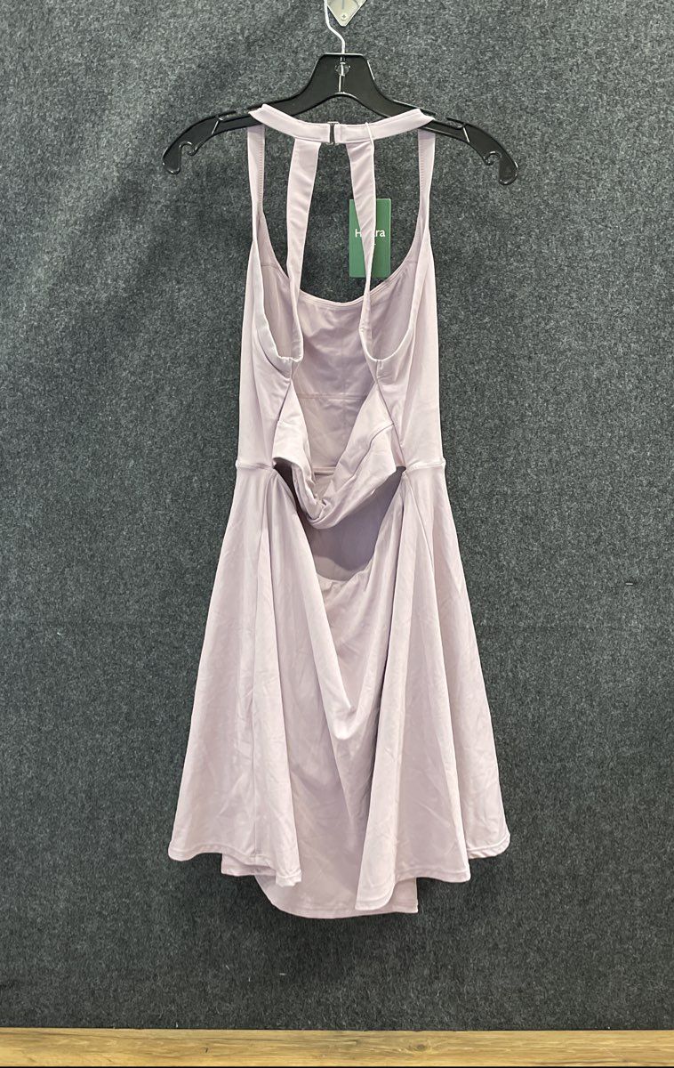 Halara Women's Purple Back Cutout Athleisure Exercise Tennis Dress NWT Sz XL