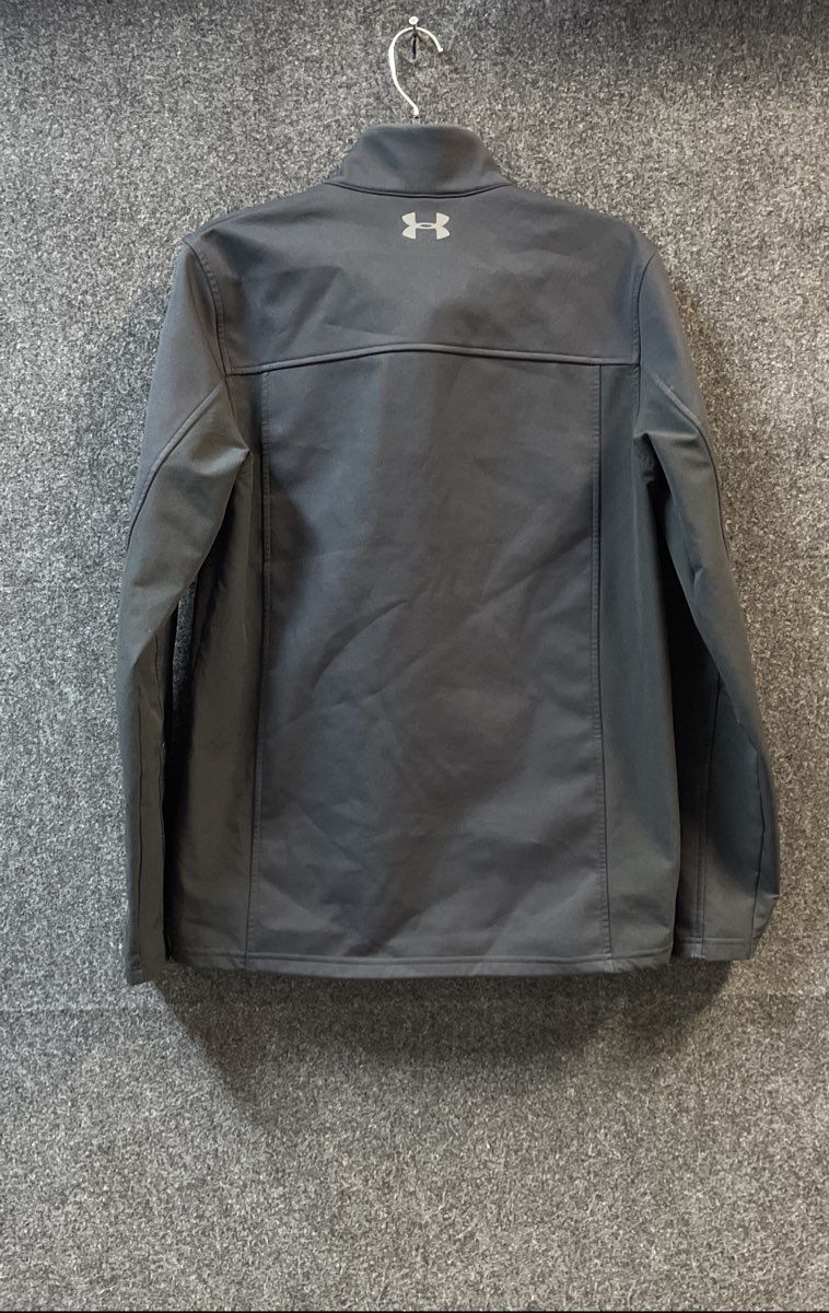 Under Armour Men's Black ColdGear Infrared Storm Fitted Full Zip Jacket Sz S