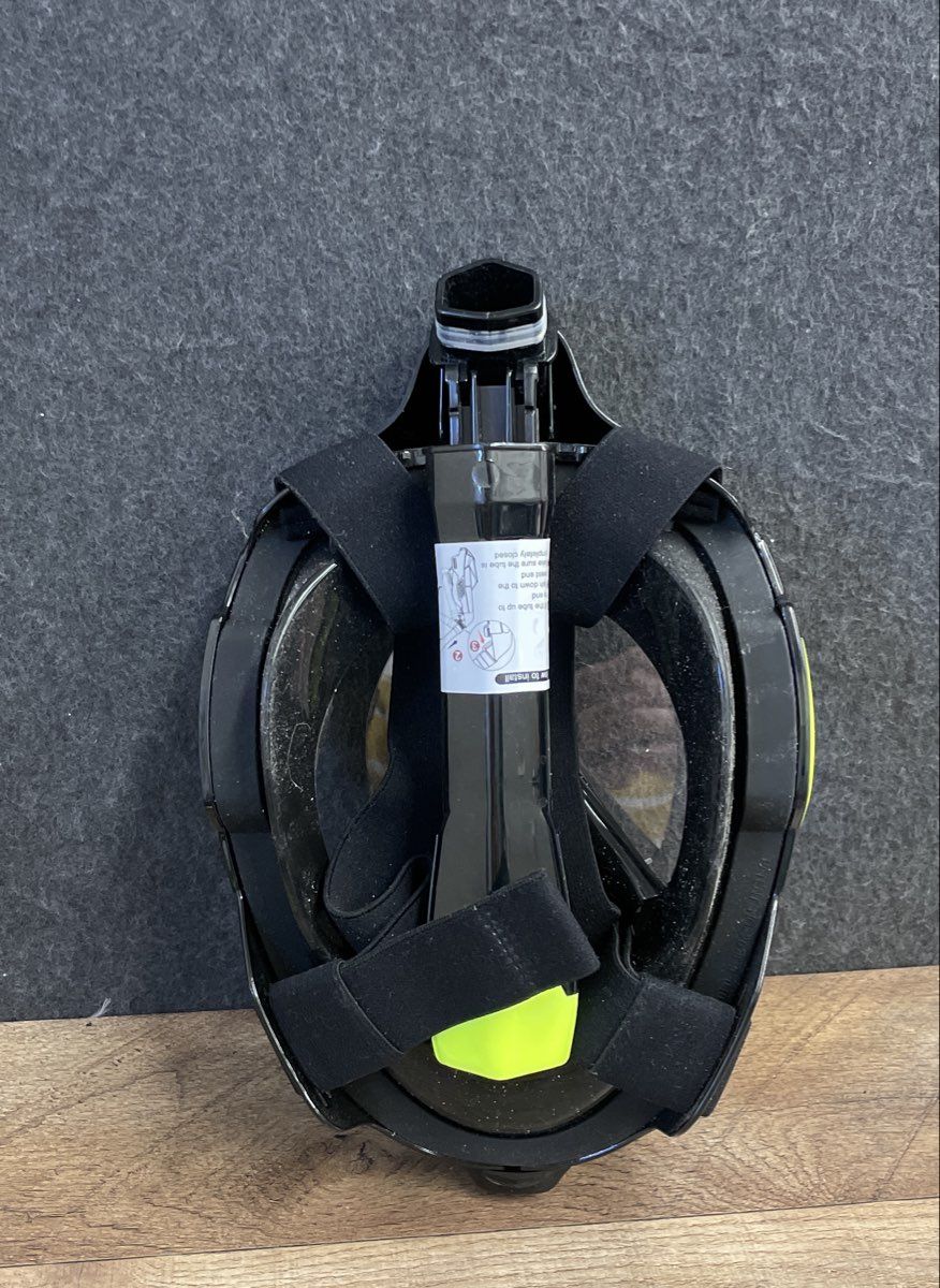 Z Poute Full Face Snorkel Mask 180° View Anti-Fog w/ Mesh Bag & Manual