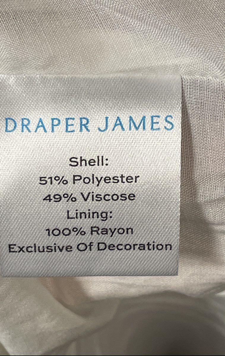 Blue/White Draper James Short Sleeve Dress - Size M
