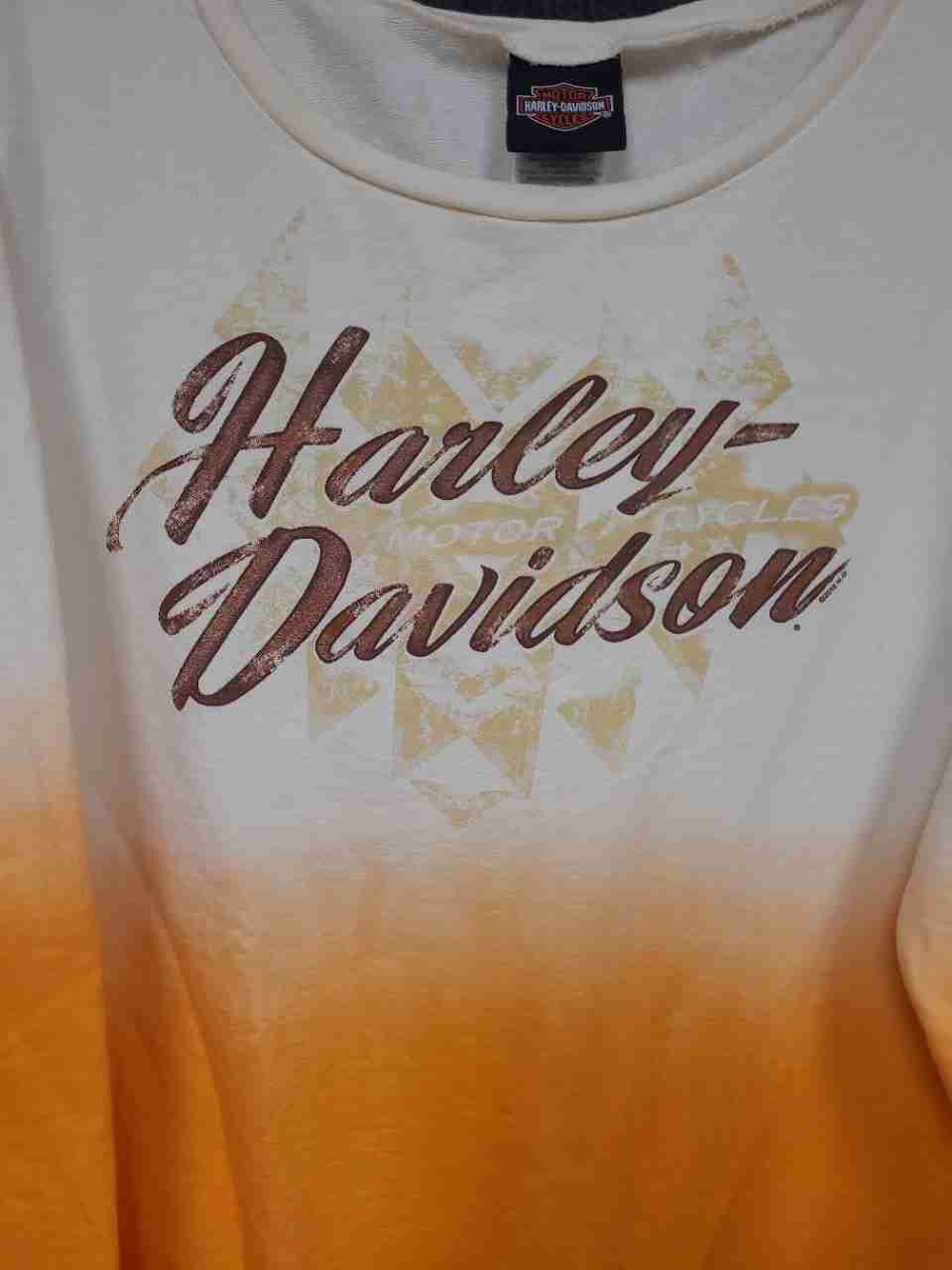 Harley-Davidson Cherokee NC Dealer Ombre Graphic Sweatshirt Sz XL