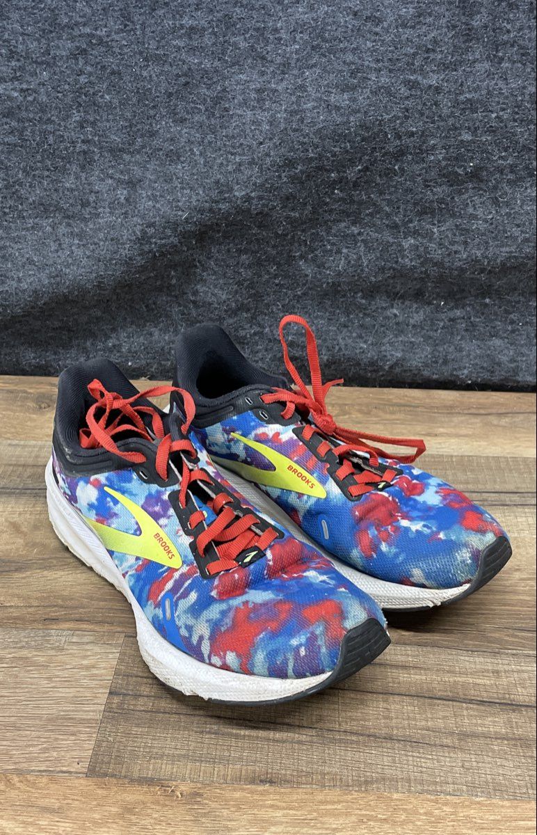Brooks Launch 9 Remix Multi Color Running Shoes Women's Size 8